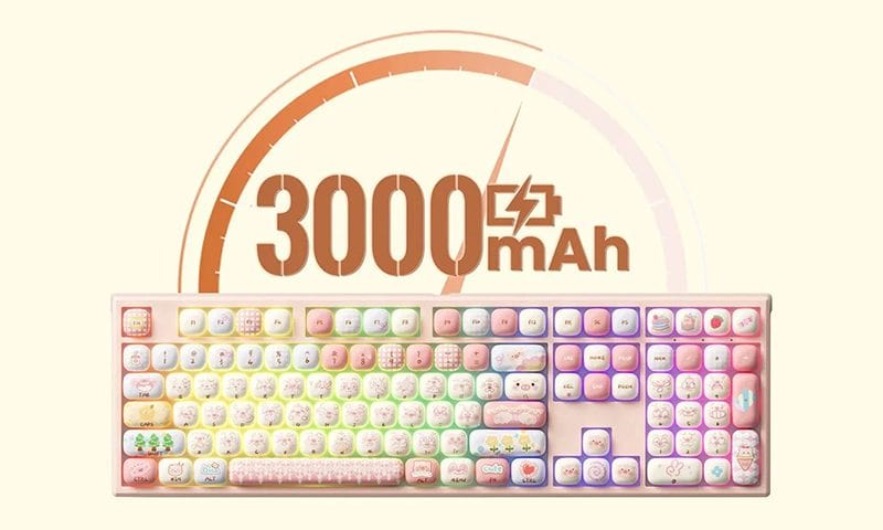 Ingebouwde 3000mAh Batterij