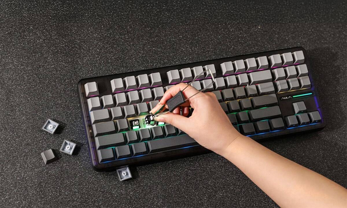 Premium Dubbelkleurige PBT Keycaps