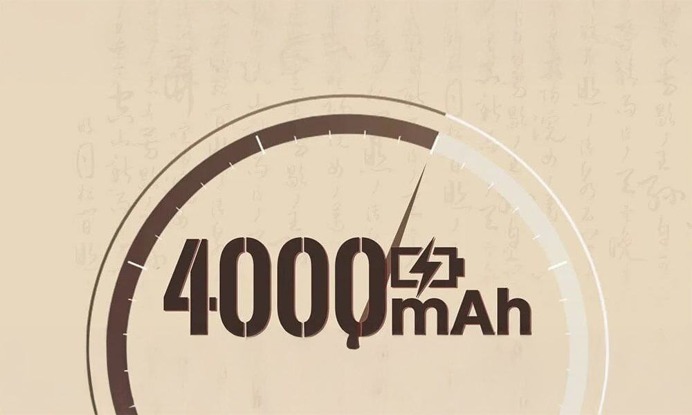 Ingebouwde 4000mAh Batterij