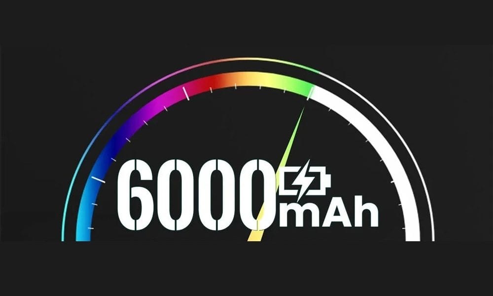 Ingebouwde 6000mAh Batterij