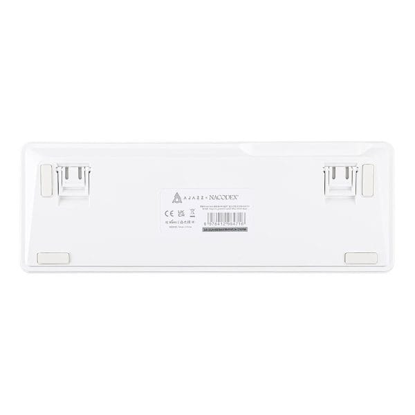 Ajazz Ak680 Max Blauw Wit Front Printed Magnetische Rice Switch 8k Hz Rgb Hotswap Mechanisch Gaming Toetsenbord 10