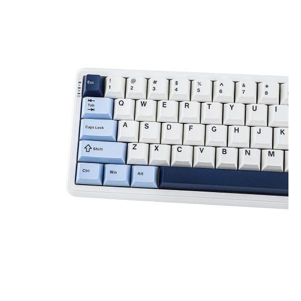 Ajazz Ak680 Max Blauw Wit Front Printed Magnetische Rice Switch 8k Hz Rgb Hotswap Mechanisch Gaming Toetsenbord 7