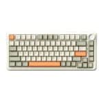AJAZZ AK820 Max Grijs Beige Oranje Flying Fish Switch RGB Draadloos Hotswap Mechanisch Gaming Toetsenbord