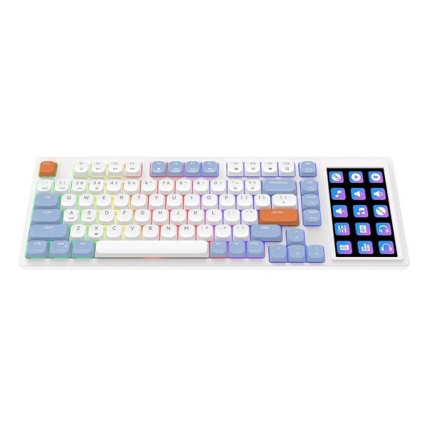 Ajazz Akp815 Blauw Wit Oranje Huannuo Short Tea Switch Rgb Mechanisch Gaming Toetsenbord 2