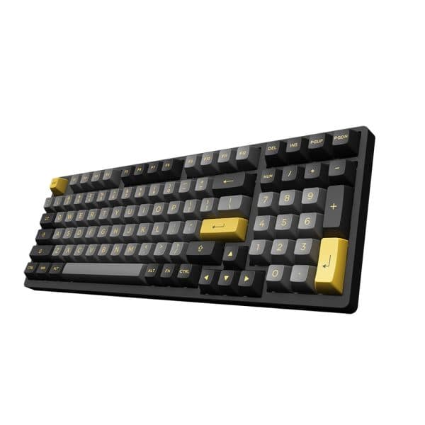 Akko 3098b Plus Black Gold Rgb Draadloos Hotswap Mechanisch Gaming Toetsenbord 4