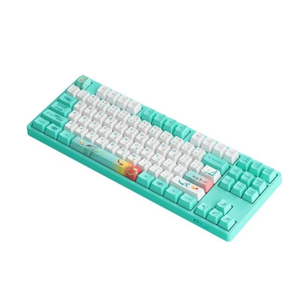 Akko 5087s Qmk Monets Pond Tkl Rgb Hotswap Mechanisch Gaming Toetsenbord 6