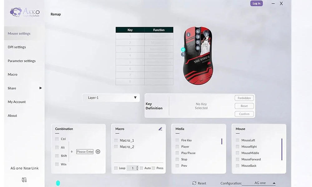 Compatibel met Akko Cloud Drive Software