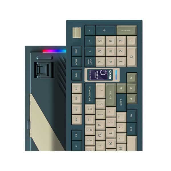 Akko Ink Green 5098b Rgb Draadloos Hotswap Mechanisch Gaming Toetsenbord 7