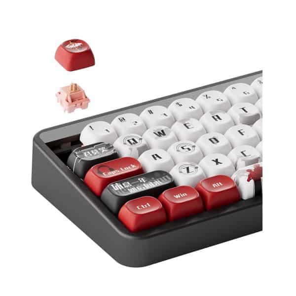 Akko Jin01 The Kings Avatar Ye Xiu Rgb Draadloos Hotswap Mechanisch Gaming Toetsenbord 5