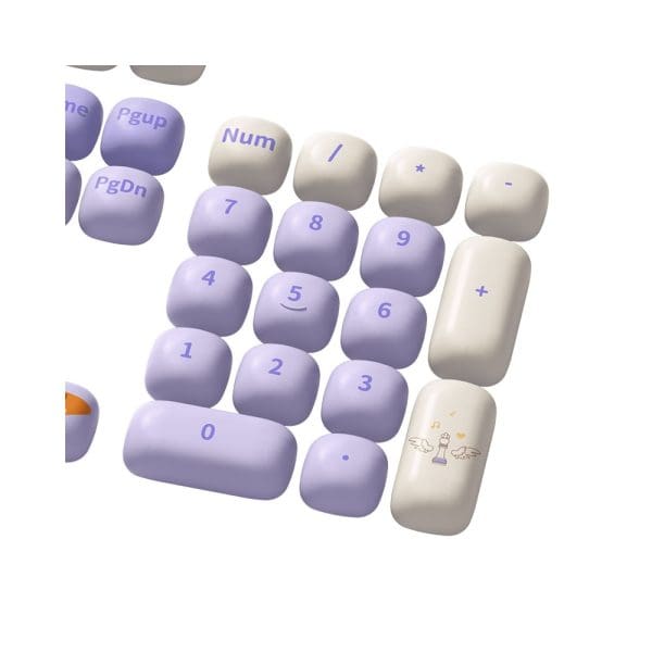 Akko Magic Lop Bunny Pbt 138 Toetsen Keycap Set 5