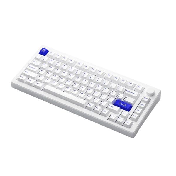 Akko Mod 007b Pc Blue On White Rgb Draadloos Hotswap Mechanisch Gaming Toetsenbord 4