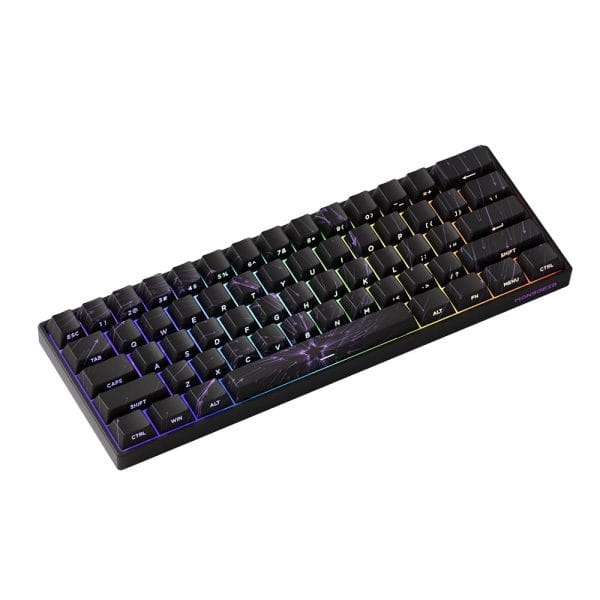 Akko Monsgeek Fun60 Max Nebulae Black Hall Effect Magnetische Switch 8k Hz Argb Draadloos Hotswap Mechanisch Gaming Toetsenbord 4