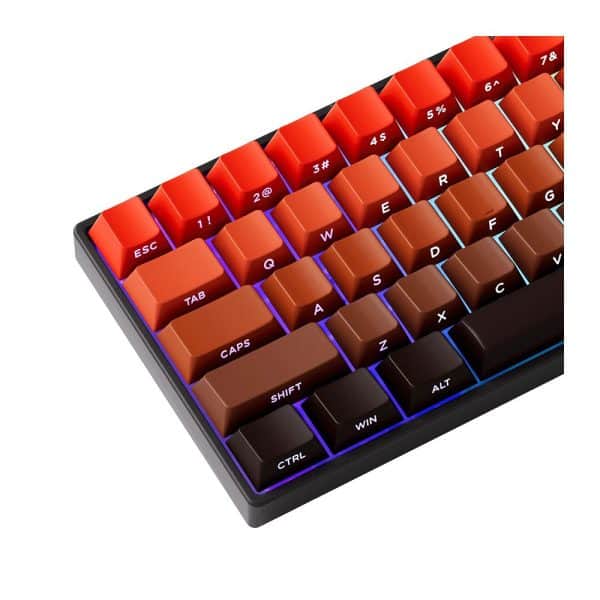 Akko Monsgeek Fun60 Max Shine Through Blaze Gradient Hall Effect Magnetische Switch 8k Hz Argb Draadloos Hotswap Mechanisch Gaming Toetsenbord 5