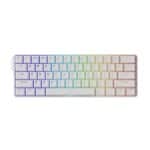 AKKO MONSGEEK FUN60 Ultra Shine-Through White TMR Hall Effect Magnetische Switch 8K Hz ARGB Draadloos Hotswap Mechanisch Gaming Toetsenbord