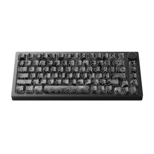 Akko Monsgeek M1 V5 Contour Lines Black Rgb Draadloos Hotswap Mechanisch Gaming Toetsenbord 2