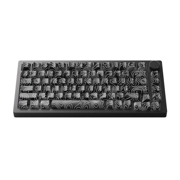 Akko Monsgeek M1 V5 Contour Lines Black Rgb Draadloos Hotswap Mechanisch Gaming Toetsenbord 2