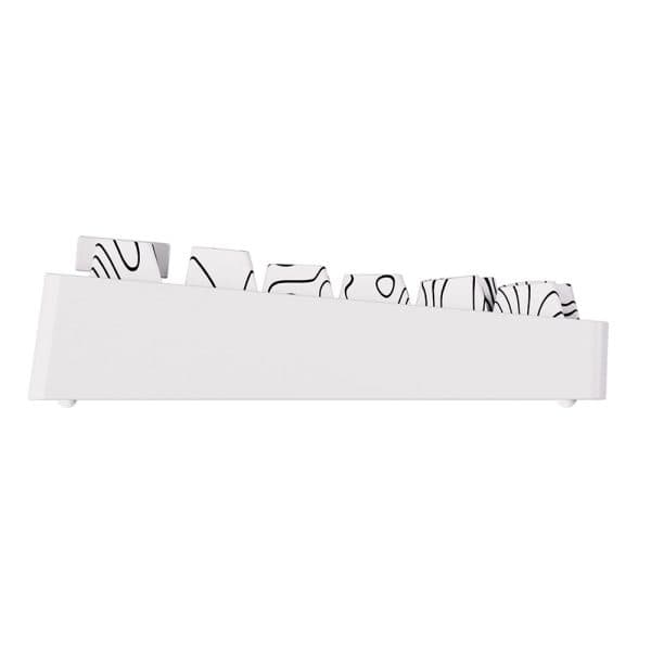 Akko Monsgeek M1 V5 Contour Lines White Rgb Draadloos Hotswap Mechanisch Gaming Toetsenbord 7