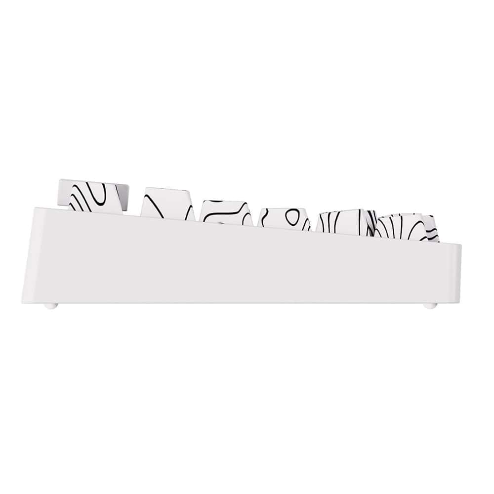 Akko Monsgeek M1 V5 Contour Lines White Rgb Draadloos Hotswap Mechanisch Gaming Toetsenbord 7