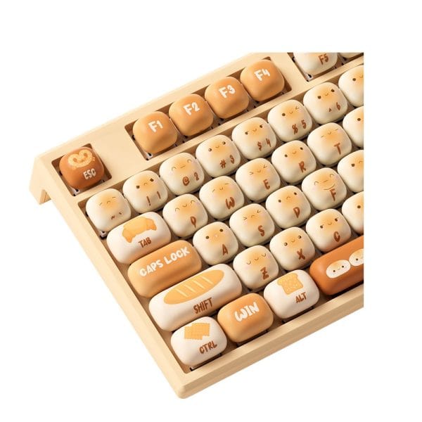 Akko Monsgeek Mg108b Bun Wonderland Rgb Draadloos Hotswap Mechanisch Gaming Toetsenbord 7