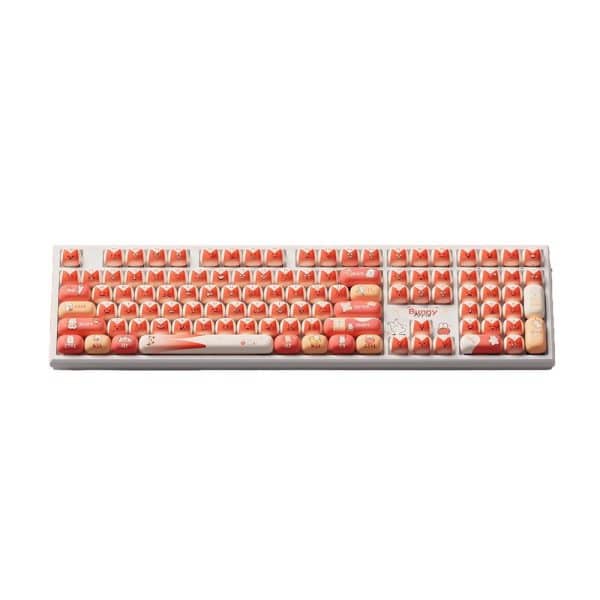 Akko Monsgeek Mg108b Bunny Apple Rgb Draadloos Hotswap Mechanisch Gaming Toetsenbord 2