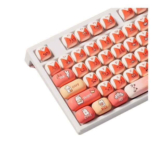 Akko Monsgeek Mg108b Bunny Apple Rgb Draadloos Hotswap Mechanisch Gaming Toetsenbord 4