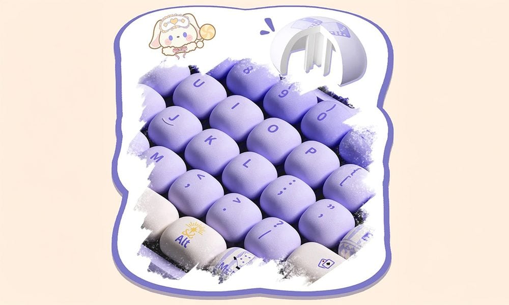 PBT Dye-Sub MOG Profiel Keycaps