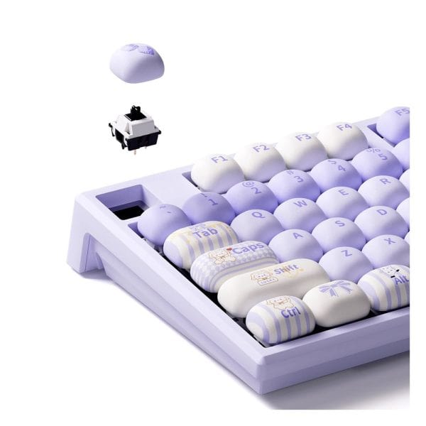 Akko Monsgeek Mg108b Magic Lop Bunny Rgb Draadloos Hotswap Mechanisch Gaming Toetsenbord 7