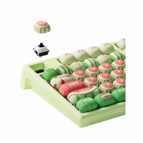 Akko Monsgeek Mg108b Watermelon Rgb Draadloos Hotswap Mechanisch Gaming Toetsenbord 5