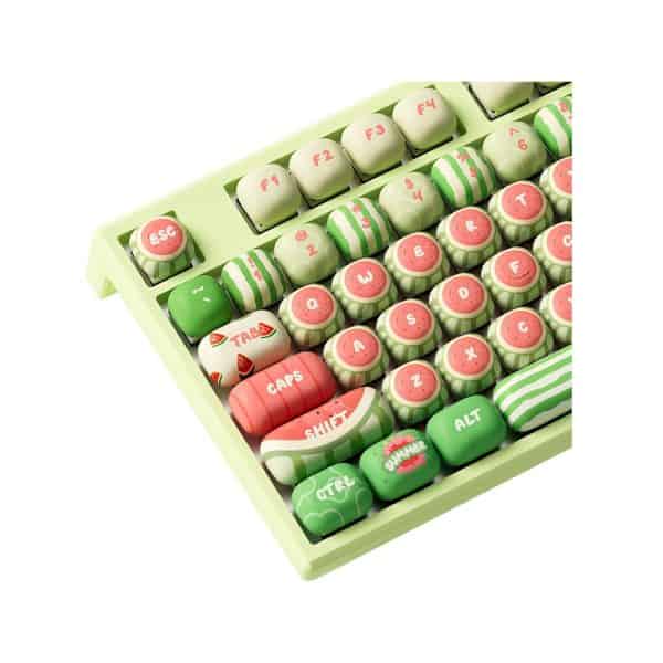 Akko Monsgeek Mg108b Watermelon Rgb Draadloos Hotswap Mechanisch Gaming Toetsenbord 6