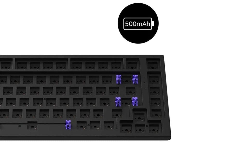 Ingebouwde 500 mAh Batterij