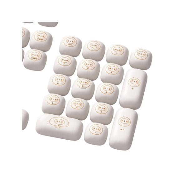 Akko Steamed Buns Pbt 138 Toetsen Keycap Set 4