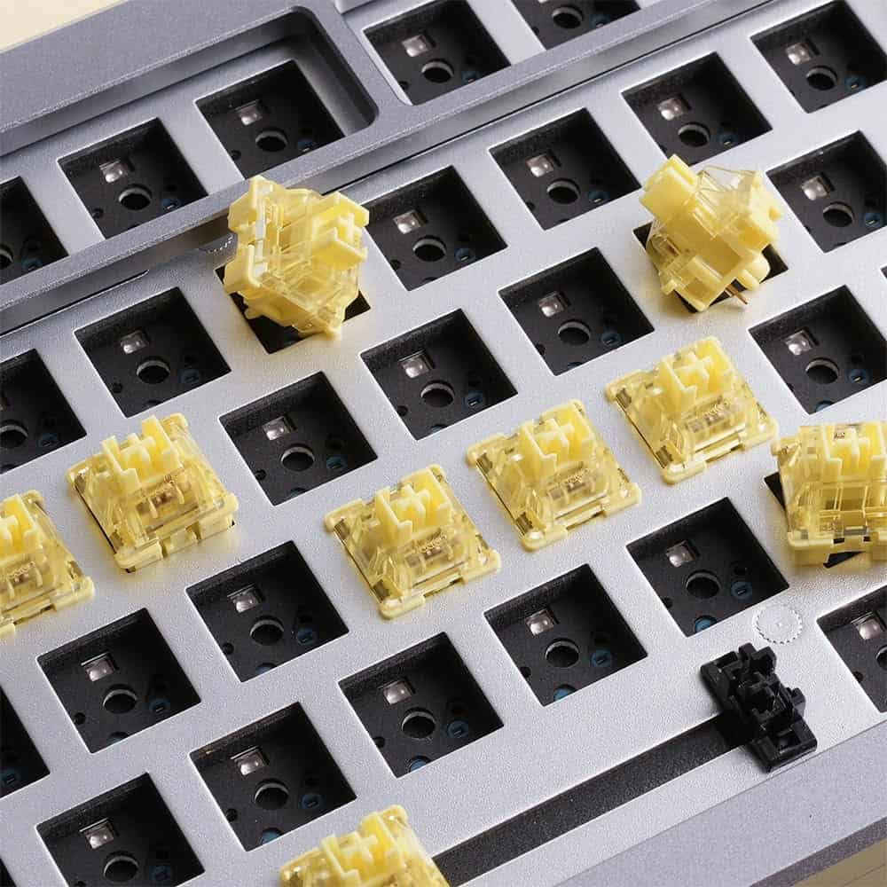 Akko V3 Cream Yellow Pro 5pin (45 Stuks) Linear Switch H2