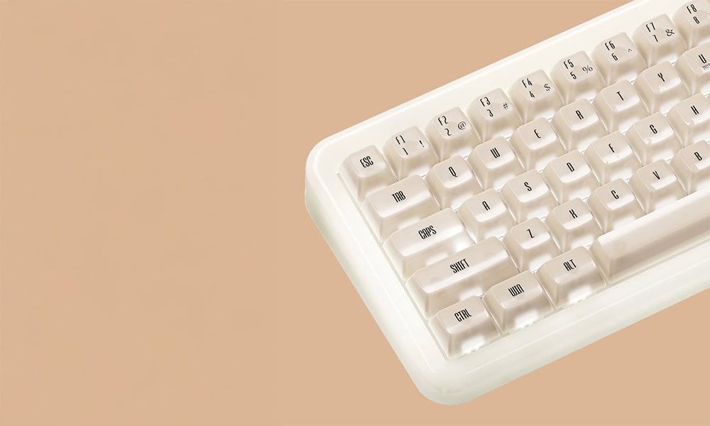 Transparante Keycaps