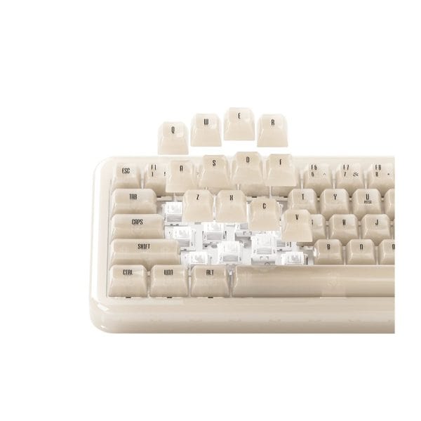 Akko Yu01 Antique Jade Rgb Draadloos Hotswap Mechanisch Gaming Toetsenbord 8