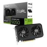 ASUS DUAL GeForce RTX 5050 8GB GDDR6 128 Bit DLSS 4 Grafische Kaart