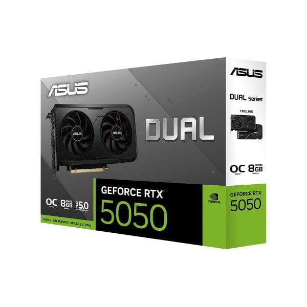 Asus Dual Geforce Rtx 5050 Oc 8gb Gddr6 128 Bit Dlss 4 Grafische Kaart 16