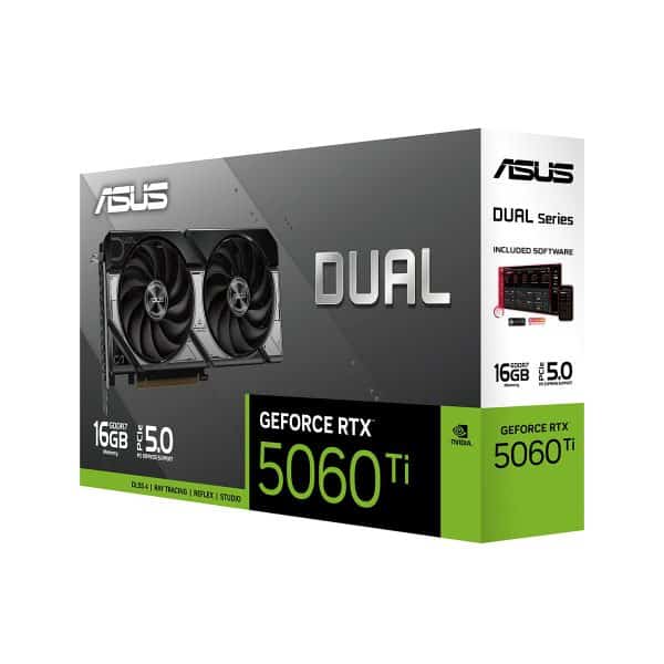 Asus Dual Geforce Rtx 5060 Ti 16gb Gddr7 128 Bit Dlss 4 Grafische Kaart 9