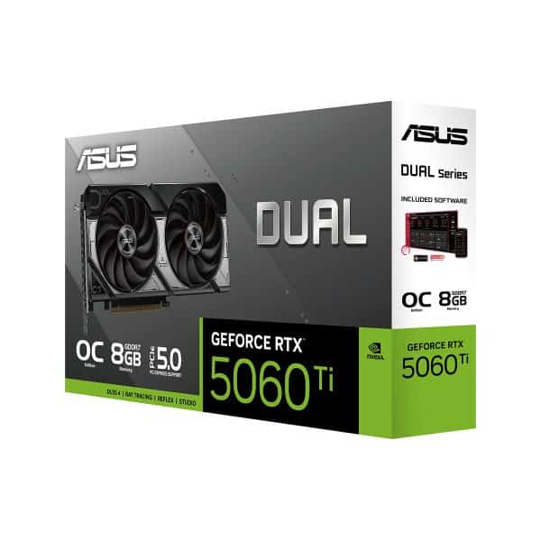 Asus Dual Geforce Rtx 5060 Ti Oc 8gb Gddr7 128 Bit Dlss 4 Grafische Kaart 9