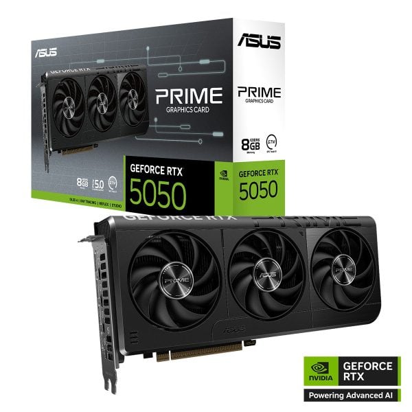 Asus Prime Geforce Rtx 5050 8gb Gddr6 128 Bit Dlss 4 Grafische Kaart 2