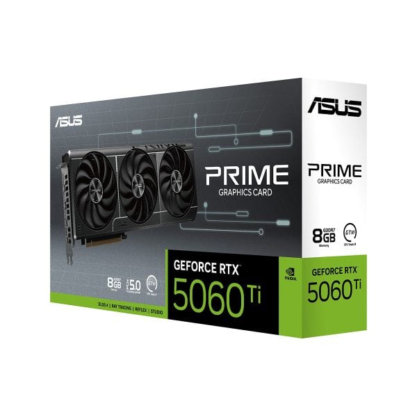 Asus Prime Geforce Rtx 5060 Ti 8gb Gddr7 128 Bit Dlss 4 Grafische Kaart 11
