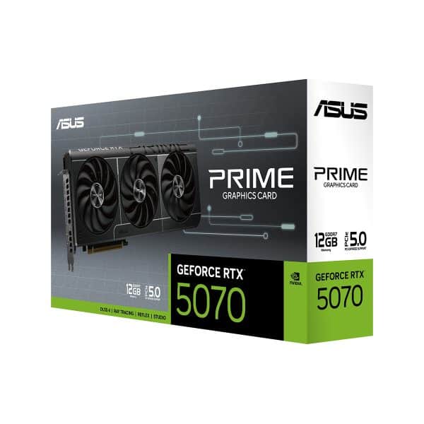Asus Prime Geforce Rtx 5070 12gb Gddr7 192 Bit Dlss 4 Grafische Kaart 13