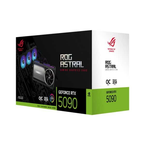 Asus Rog Astral Lc Geforce Rtx 5090 Oc 32gb Gddr7 512 Bit Dlss 4 Vloeistofgekoelde Grafische Kaart 21