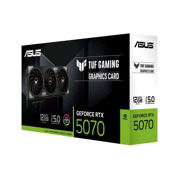 Asus Tuf Gaming Geforce Rtx 5070 12gb Gddr7 192 Bit Dlss 4 Grafische Kaart 12