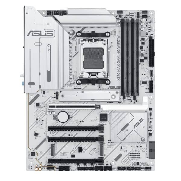 Asus X870 Max Gaming Wifi7 W 8000mhz (oc) Ddr5 Am5 Socket M.2 Hdmi Usb4 Atx Moederbord 2