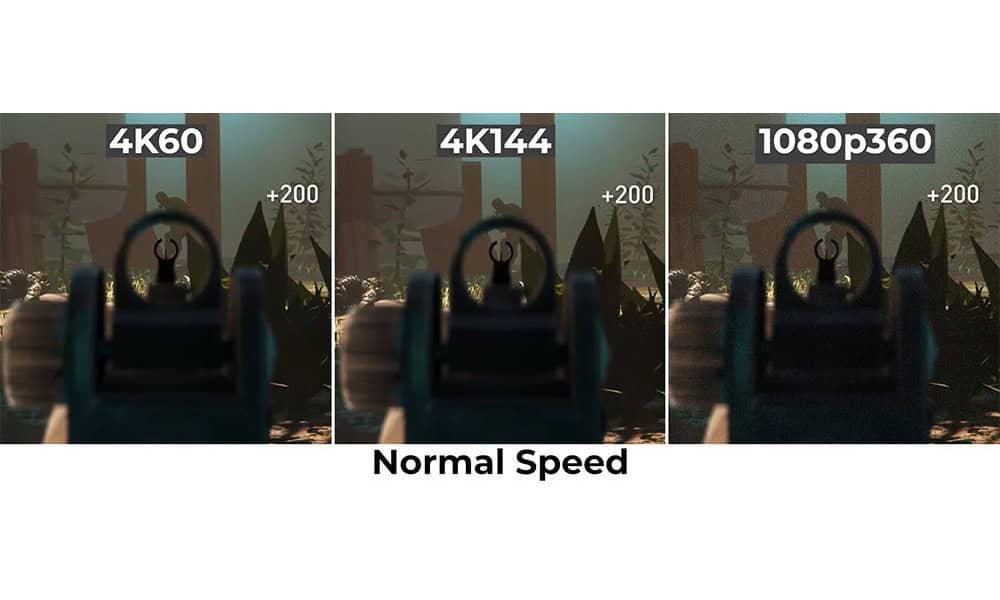 HDMI 2.1 - Pass-through tot 360fps