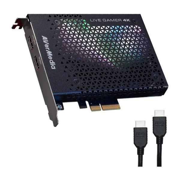 Avermedia Live Gamer 4k Gc573 2160p60 Hdr 1440p144 1080p240 Pci Express Gen 2 X4 Capture Kaart 3