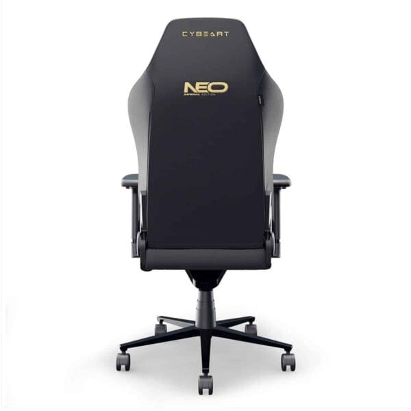 Moderne Cyberart Apex NEO gaming stoel met PU leren bekleding en ergonomisch ontwerp voor comfortabel gamen en werken.