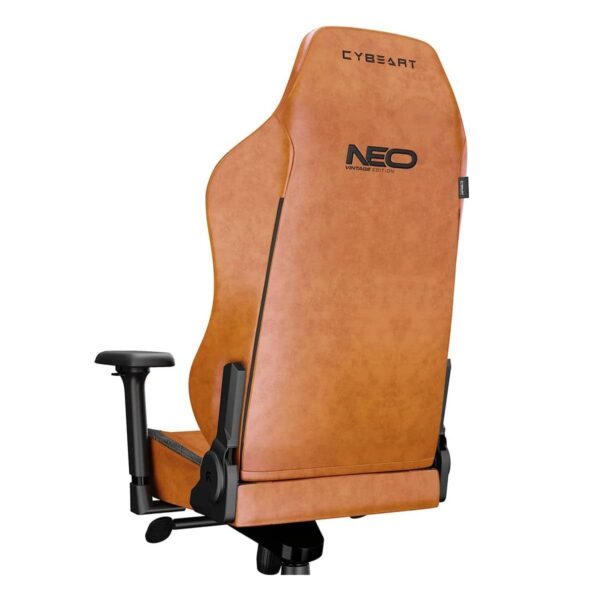 Vintage design gaming stoel met PU-lederen bekleding, ergonomisch rugsteun en 4D hoofdsteun voor optimaal comfort tijdens lange speelsessies.