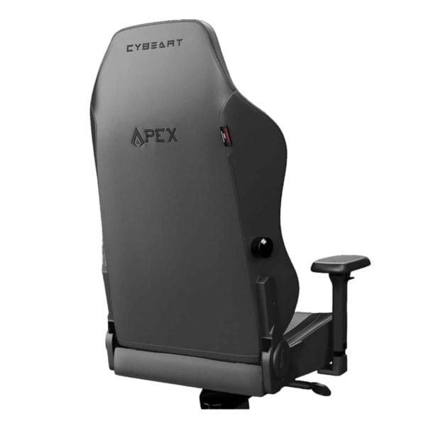 Gaming stoel van Cybeart Apex Series Ghost Edition met PU-lederen bekleding en 4D geheugen foam kussen voor optimaal comfort tijdens lange gaming sessies.