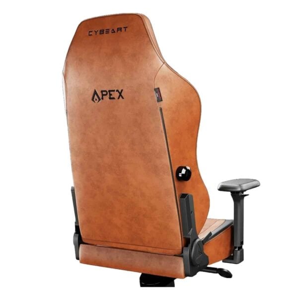 Vintage PU leren gaming stoel met 4D geheugen foam kussen, ergonomisch ontwerp, verstelbare armleuningen en garantie, ideaal voor lange gaming sessies.